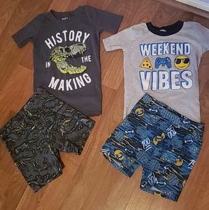 Children's place boys jammie sets